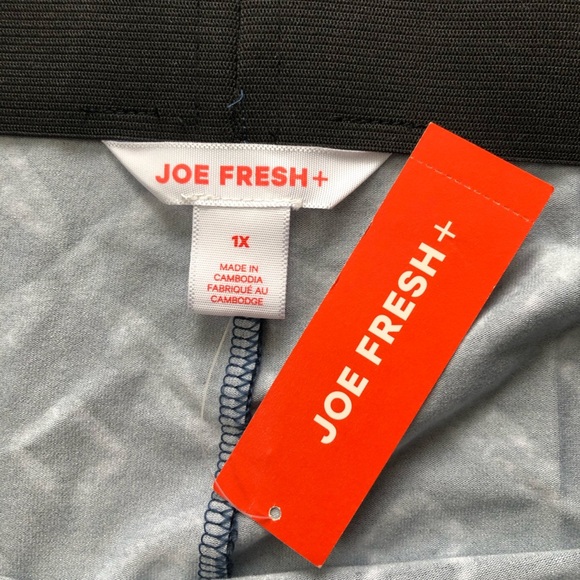 NWT Joe Fresh Slit Maxi Skirt in Blue Size 1X - Picture 8 of 10